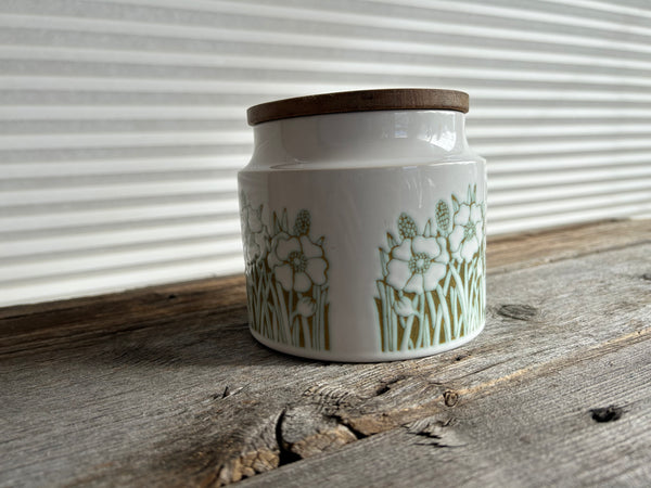 Vintage Hornsea Fleur Tea Canister