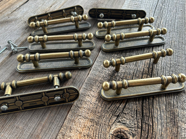 Individual Vintage Brass Cabinet Pulls