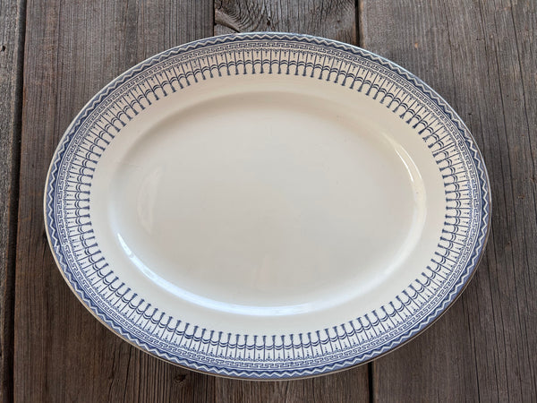 Vintage Ridgway Venetian Large Oval Serving Plate