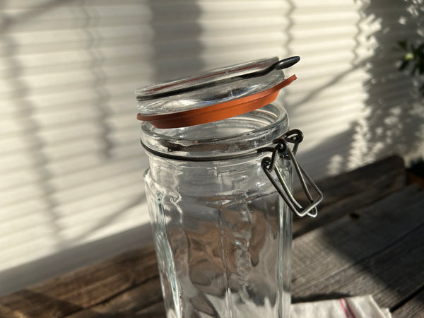 Vintage Large Italian Spaghetti Storage Jar