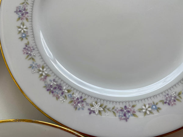 Individual Vintage Noritake Lilac Time Salad Plate