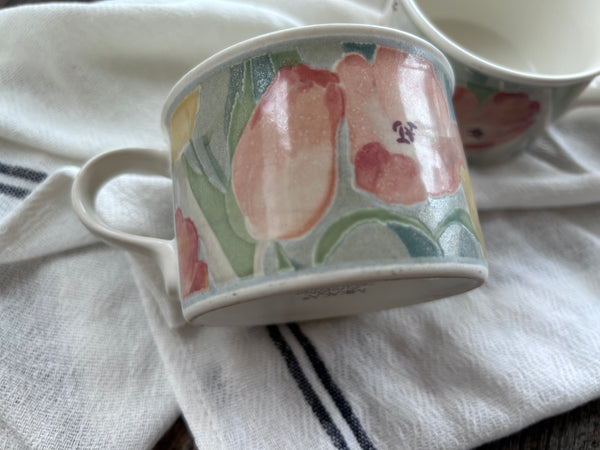 Set of 2 Vintage Mikasa Intaglio Cezanne Mugs