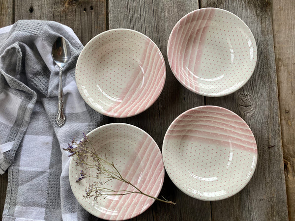 Individual Vintage Churchill Pink Shades Bowl