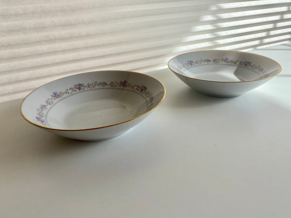 Individual Vintage Noritake Lilac Time Large Bowl