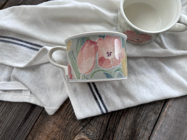 Set of 2 Vintage Mikasa Intaglio Cezanne Mugs