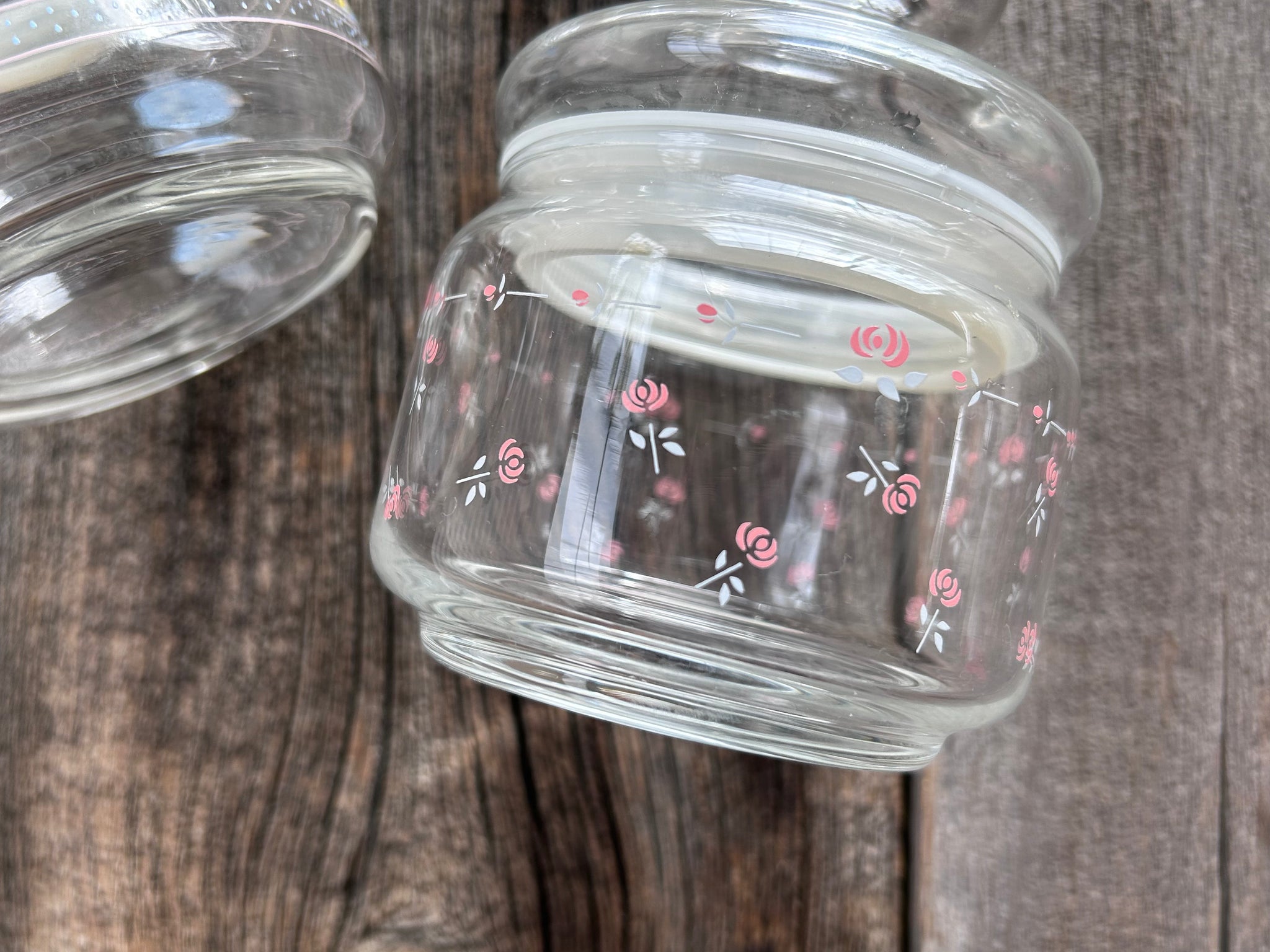 Individual Vintage Air-Tight Glass Container