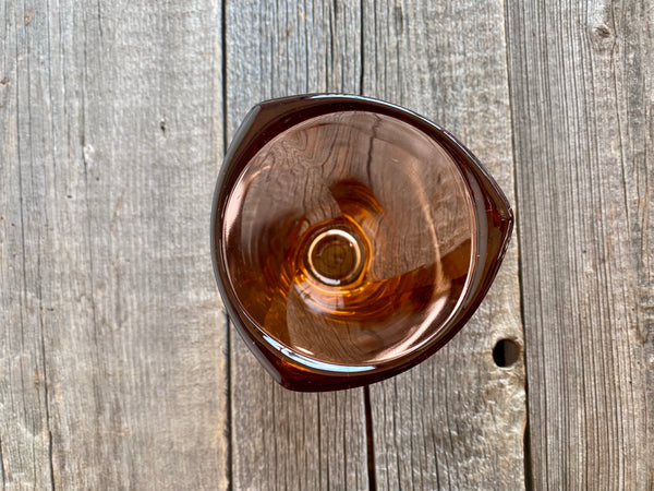 Vintage Small Pink Glass Vase