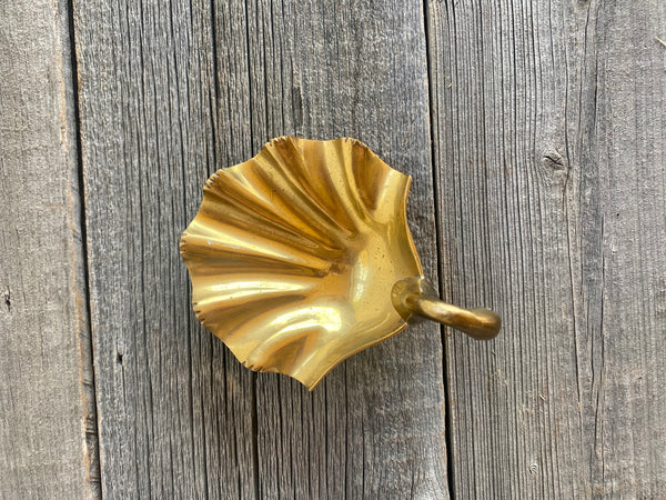 Vintage Brass Swan Dish