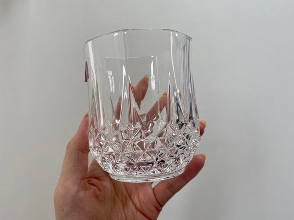 Set of 4 Vintage Cristal D'Arques Longchamp Whisky Crystal Glasses