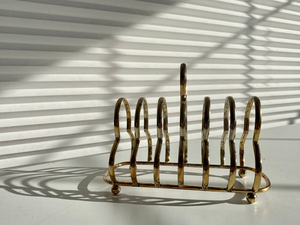 Vintage 6-Piece Toast Rack