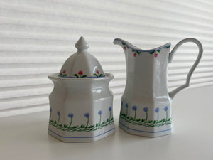 Vintage Christopher Stuart Bali Hai Sugar and Creamer