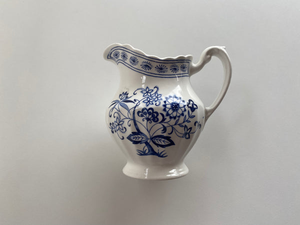 Vintage J & G Meakin Blue Nordic Creamer (no chip)