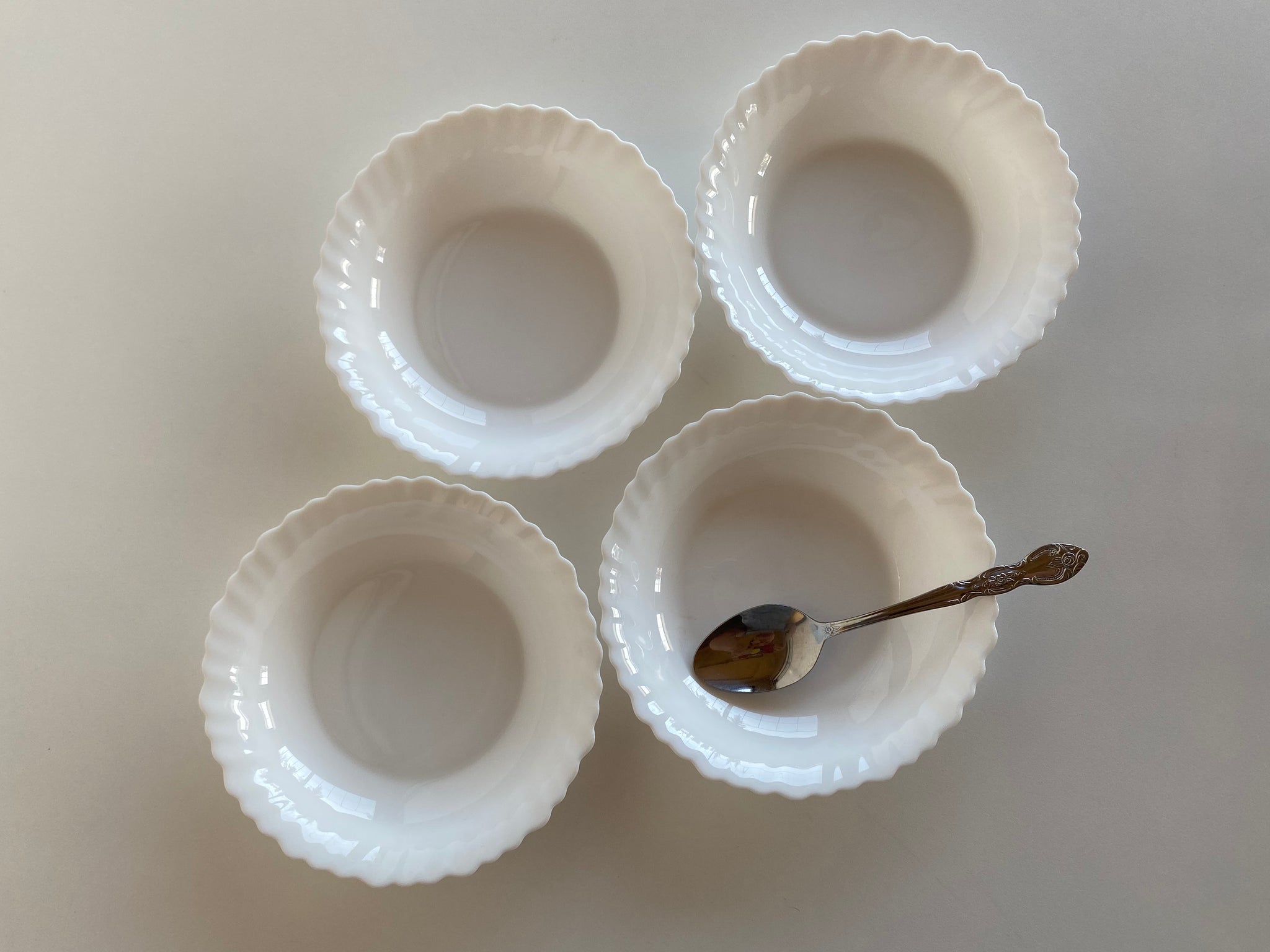 Individual Arcopal White Trianon Cereal Bowl