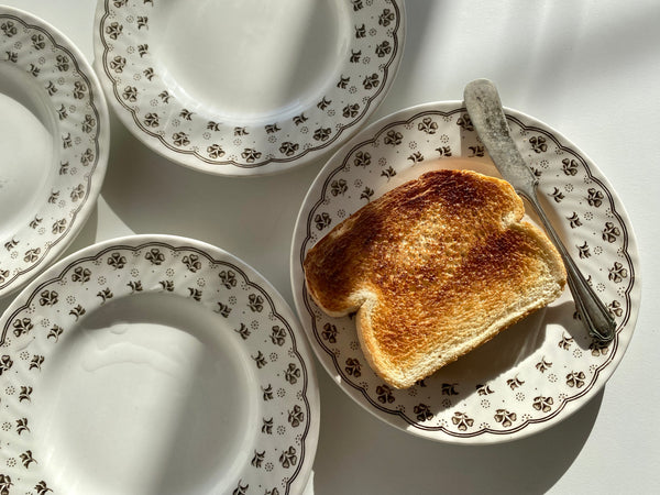 Vintage Individual Barratts England Bread and Butter Plate