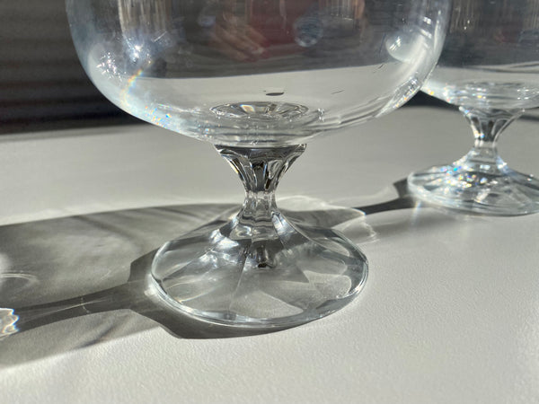 Vintage Glass Dessert Cups