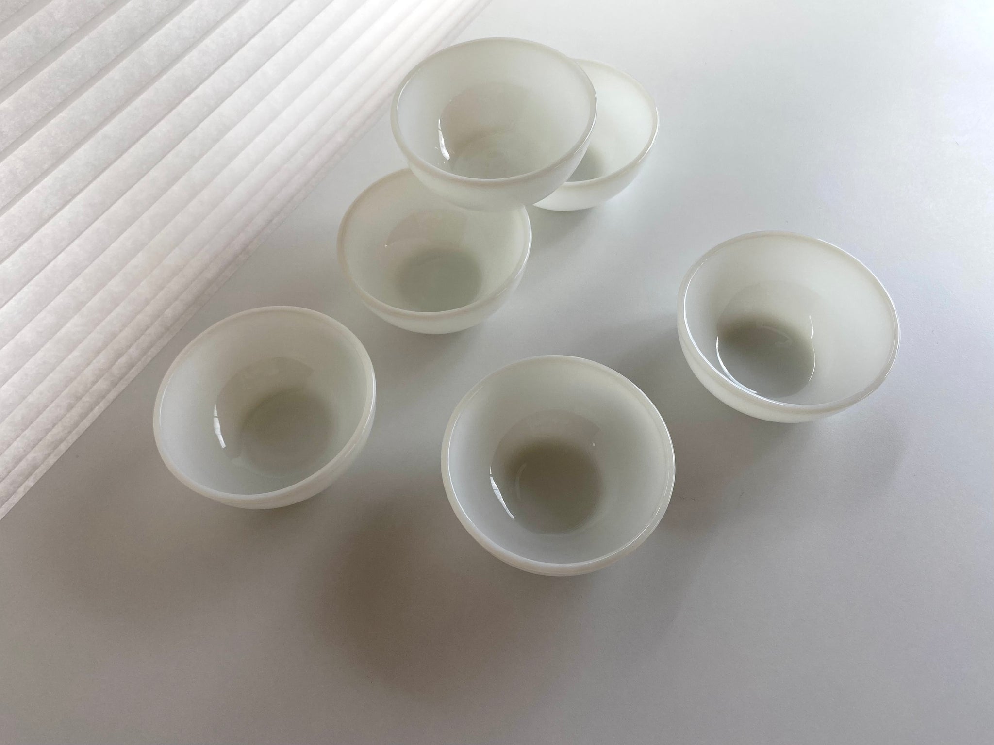 Individual Vintage Termocrisa Milk Glass Bowl