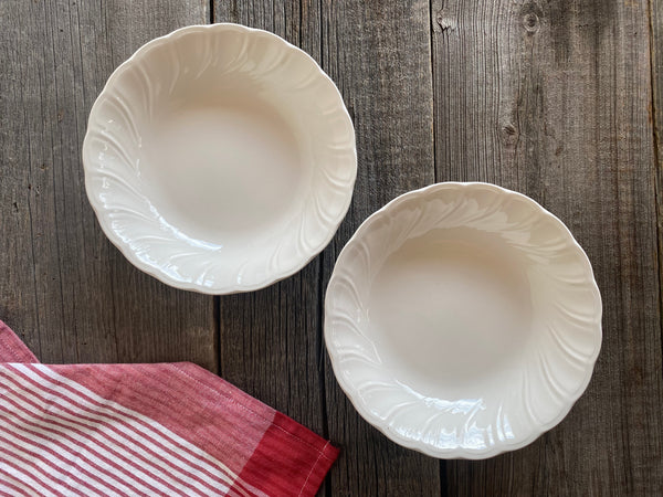 Individual Vintage Nikko Classic White Bowl