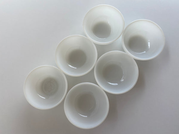 Individual Vintage Termocrisa Milk Glass Bowl