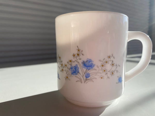 Vintage Individual Arcopal France Romantique Mug