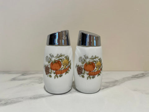 Vintage Corning Ware Spice O’ Life Salt and Pepper Shakers