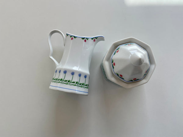 Vintage Christopher Stuart Bali Hai Sugar and Creamer