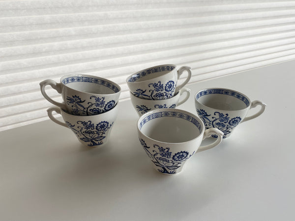 Individual Vintage J & G Meakin Blue Nordic Teacup Only (no chip)