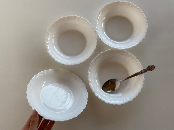 Individual Arcopal White Trianon Cereal Bowl