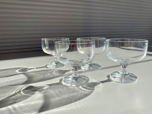 Vintage Glass Dessert Cups