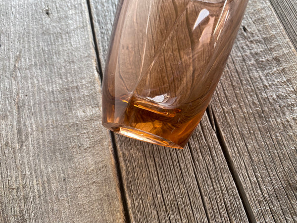 Vintage Small Pink Glass Vase