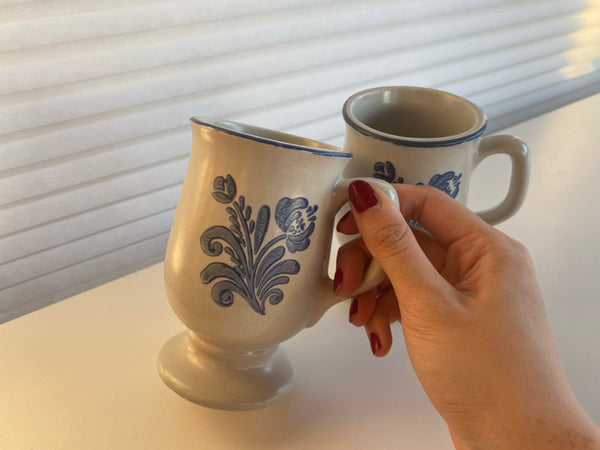 Individual Vintage Pfaltzgraff Yorktowne Footed Mug