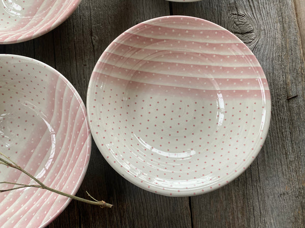 Individual Vintage Churchill Pink Shades Bowl