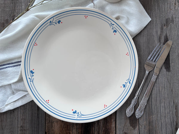 Individual Vintage Corelle Country Violets Dinner Plates