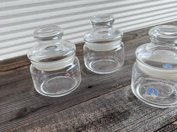 Individual Vintage Air-Tight Glass Container