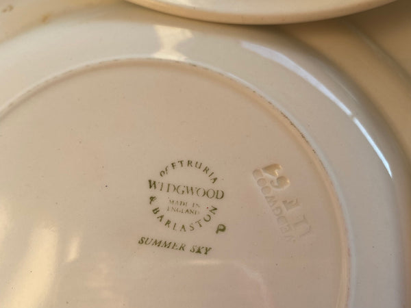 Individual Vintage Wedgwood Summer Sky Bread & Butter Plate