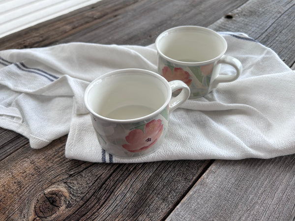 Set of 2 Vintage Mikasa Intaglio Cezanne Mugs