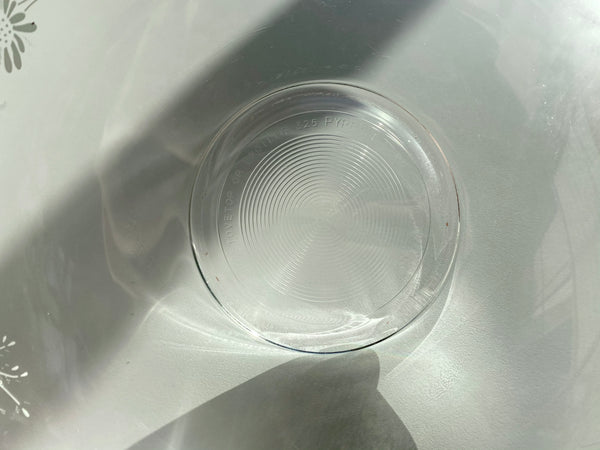 Set of 3 Vintage Pyrex Clear Colonial Mist Nesting Bowls