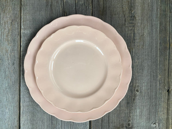 Individual Vintage Grindley Peach Petalware Salad Plate