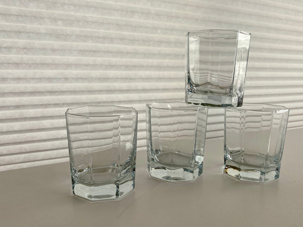 Set of 4 Vintage Octime Whisky Glasses