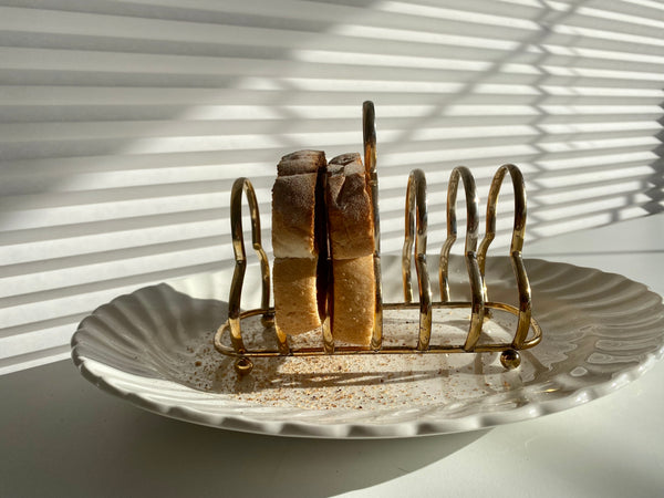 Vintage 6-Piece Toast Rack