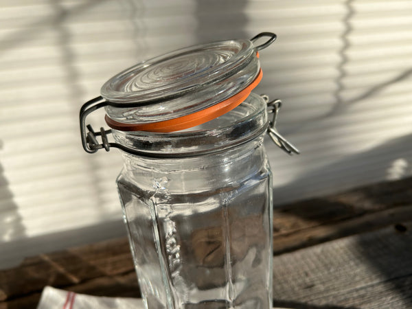 Vintage Large Italian Spaghetti Storage Jar