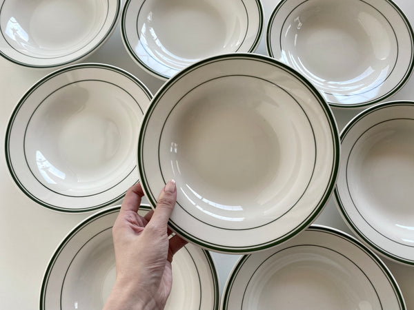 Tuxton China Green Bay Round Pasta Bowl