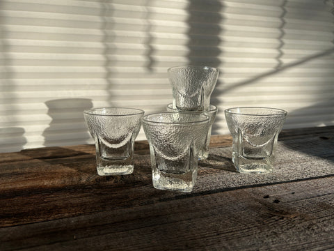 Set of 5 Vintage Libbey St. Regis Cocktail Glass