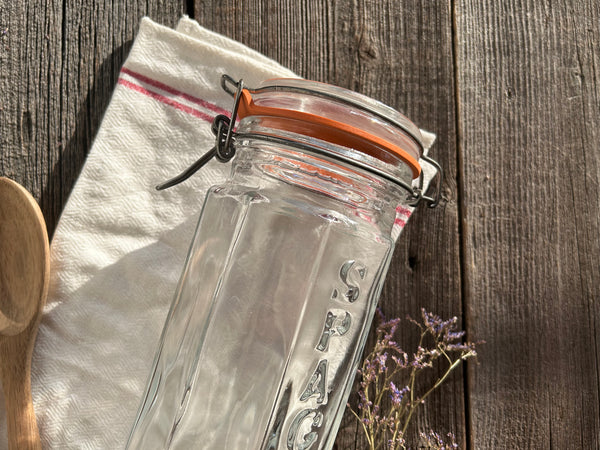 Vintage Large Italian Spaghetti Storage Jar