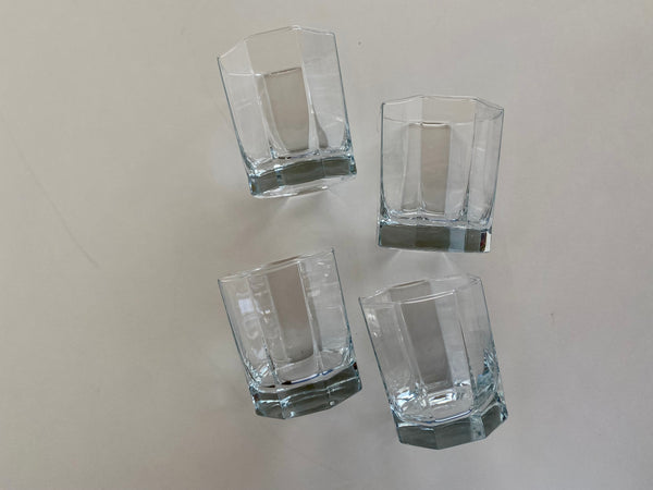 Set of 4 Vintage Octime Whisky Glasses