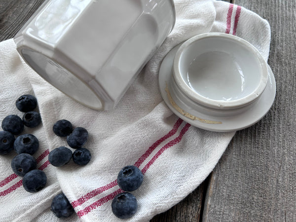 Vintage Strawberry Jam Jar