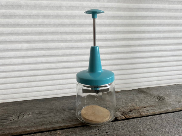 Vintage Turquoise Androck Food Chopper