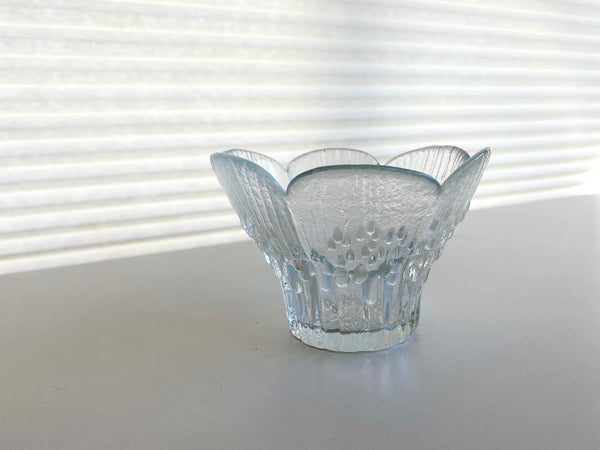 Vintage Lasisepat Finland Mäntsälä Candle Holder Dish