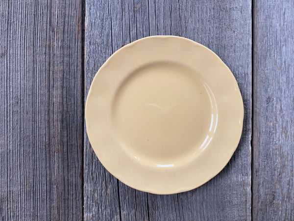 Individual Vintage Yellow Grindley Petalware Bread and Butter Plate