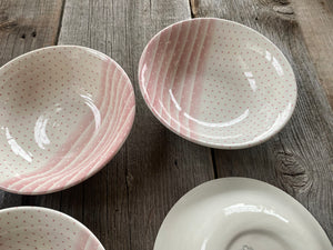 Individual Vintage Churchill Pink Shades Bowl