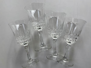 Vintage Set of 4 French Wine Glasses – feastvintage